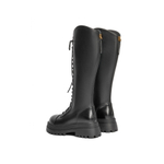 BELLE Knee high Boots 5.5CM Women"s Ecru, Black, Brown