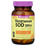 Bluebonnet Nutrition, Super Fruit, Vegetarian SOD, экстракт плодов канталупы, 250 МЕ, 60 растительных капсул