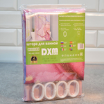 Штора для ванной 180*180см тканевая, HC1131