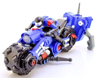 Мотоцикл р/у, 1:10, свет, в коробке