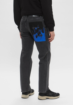 Джинсы STRAIGHT PRINTED мужские KARL LAGERFELD JEANS