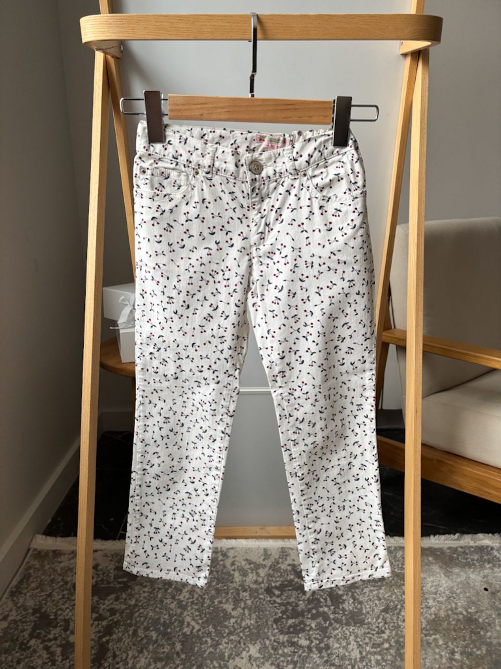 Хлопковые брюки Bonpoint, 140