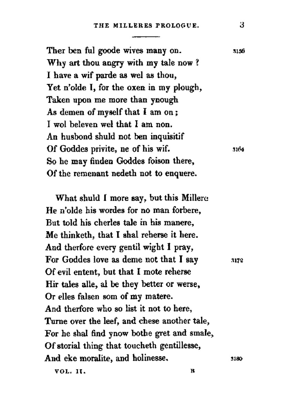 CHAUCER'S CANTERBURY TALES. IN FIVE VOLUMES. VOL. II. | Geoffrey Chaucer