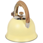 Чайник нерж, 3 л, свист, ручк бакелит, Daniks, жел, MSY-331C