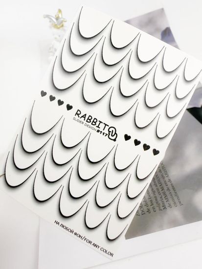 Слайдер для ногтей CrazyShine Rabbit 117