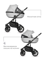 Детская коляска Riko Basic Ozon 3 в 1 05 светло-серый