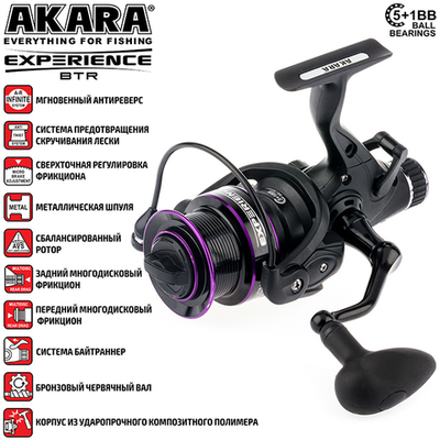 Катушка рыболовная Akara Experience BTR 5+1 bb