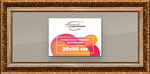 Рамка 20x40 для постера и фотографий RPS0151980-11