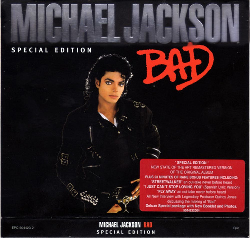 Michael Jackson. Bad (Special Edition CD) Майкл Джексон