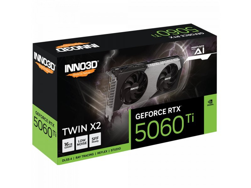 Видеокарта INNO3D Nvidia GeForce RTX 5060 Ti [N506T2-16D7-191073N]