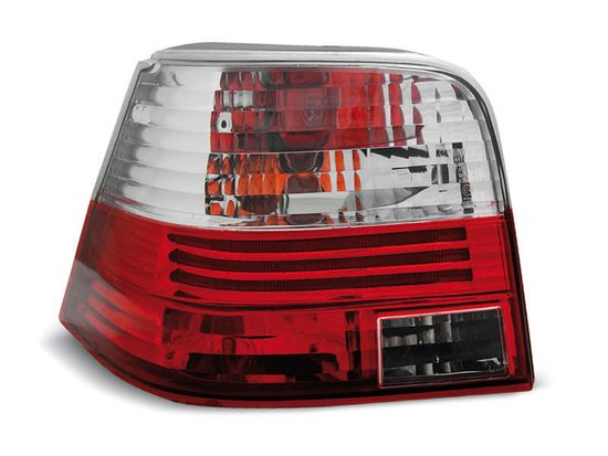 Задние фонари VW Golf 4 red white