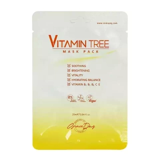 Тканевая маска с витаминами GRACE DAY Vitamin Tree Mask Pack