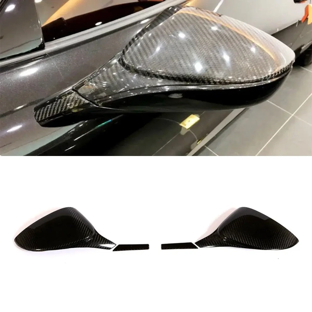 Карбоновые накладки на боковые зеркала для Ferrari 458 2009-2015 Феррари