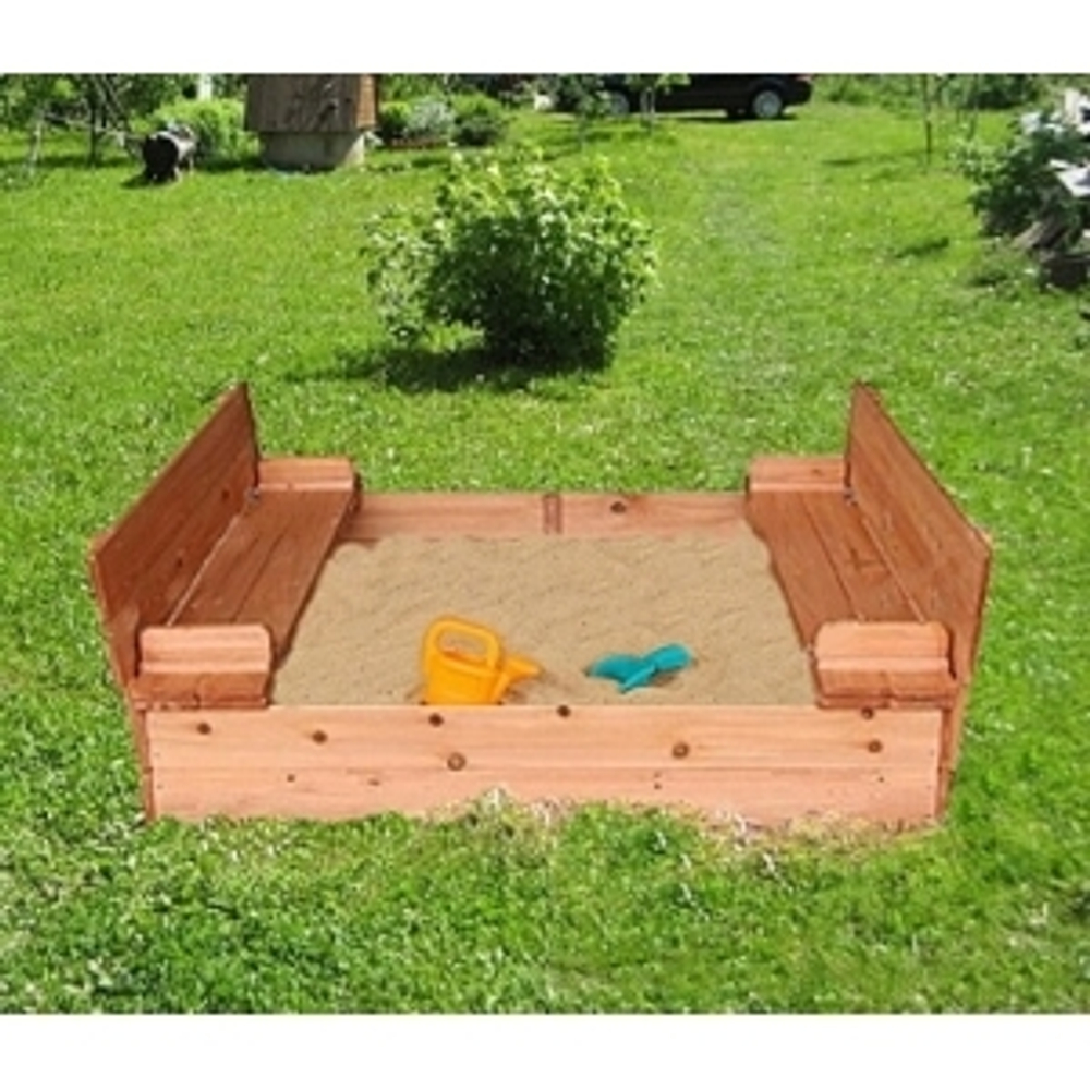 Детская песочница с крышкой Гармония