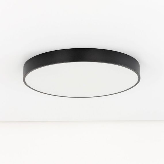 Потолочный светодиодный светильник с пультом ДУ Citilux Купер RGB Черный CL72495G1