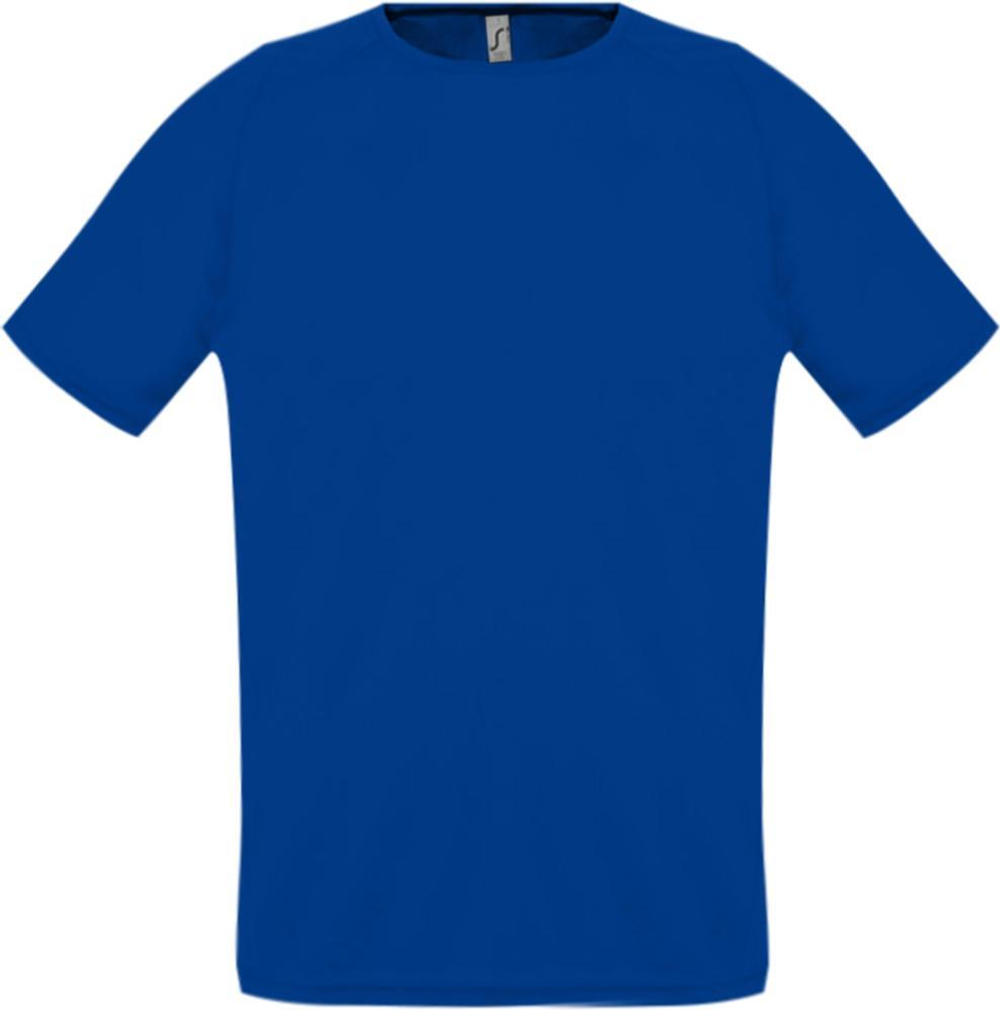 Футболка унисекс Sporty 140, ярко-синяя