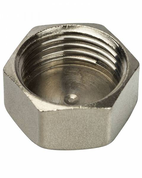 Заглушка ВР 40 (1 1/2") никель
