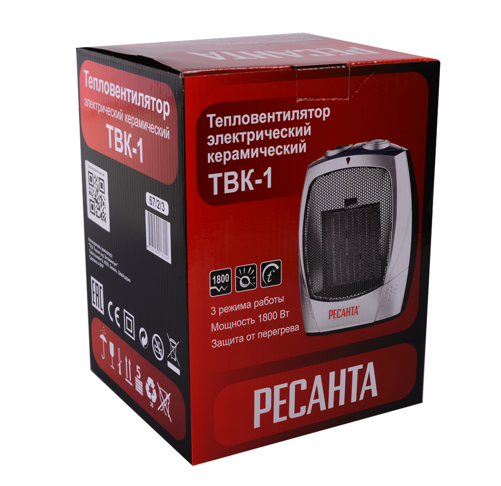 Тепловентилятор РЕСАНТА ТВК-1