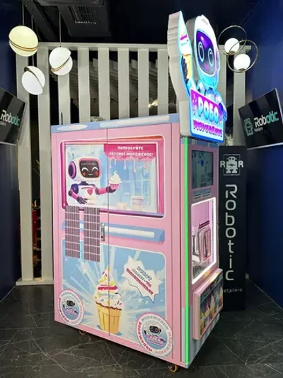 Готовый бизнес-комплект вендинговый автомат «Робо мороженое»