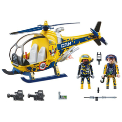 Playmobil - Воздушное каскадерское шоу: вертолет съемочной группы 70833X
