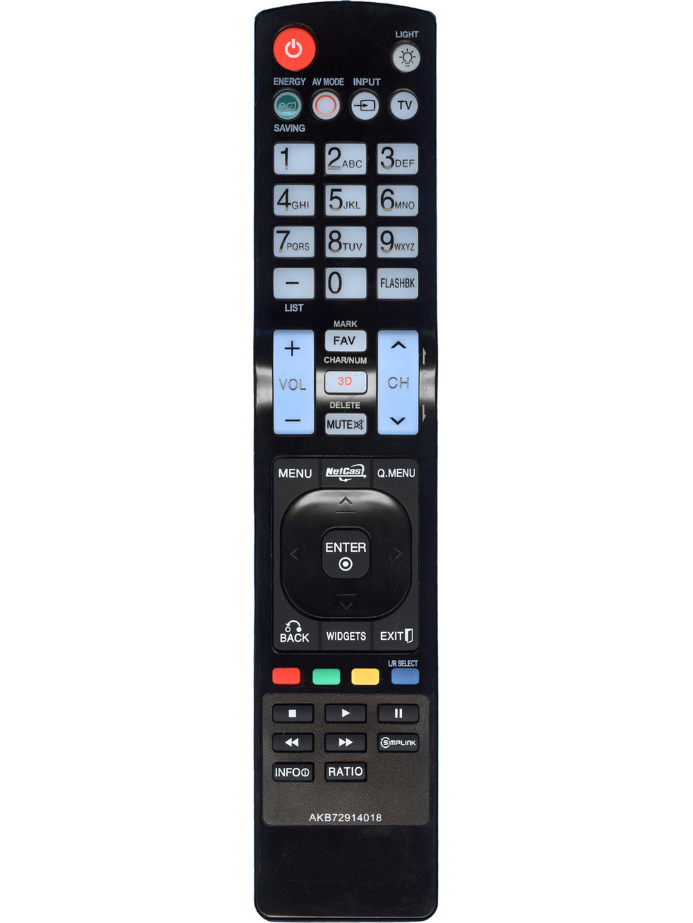 Пульт LG AKB72914021