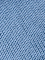 Шарф зимний вязаный с помпонами для детей