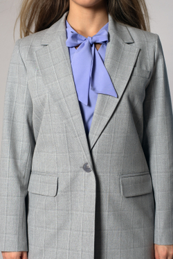 Жакет женский 4135АП, серый #406Сера044135АП