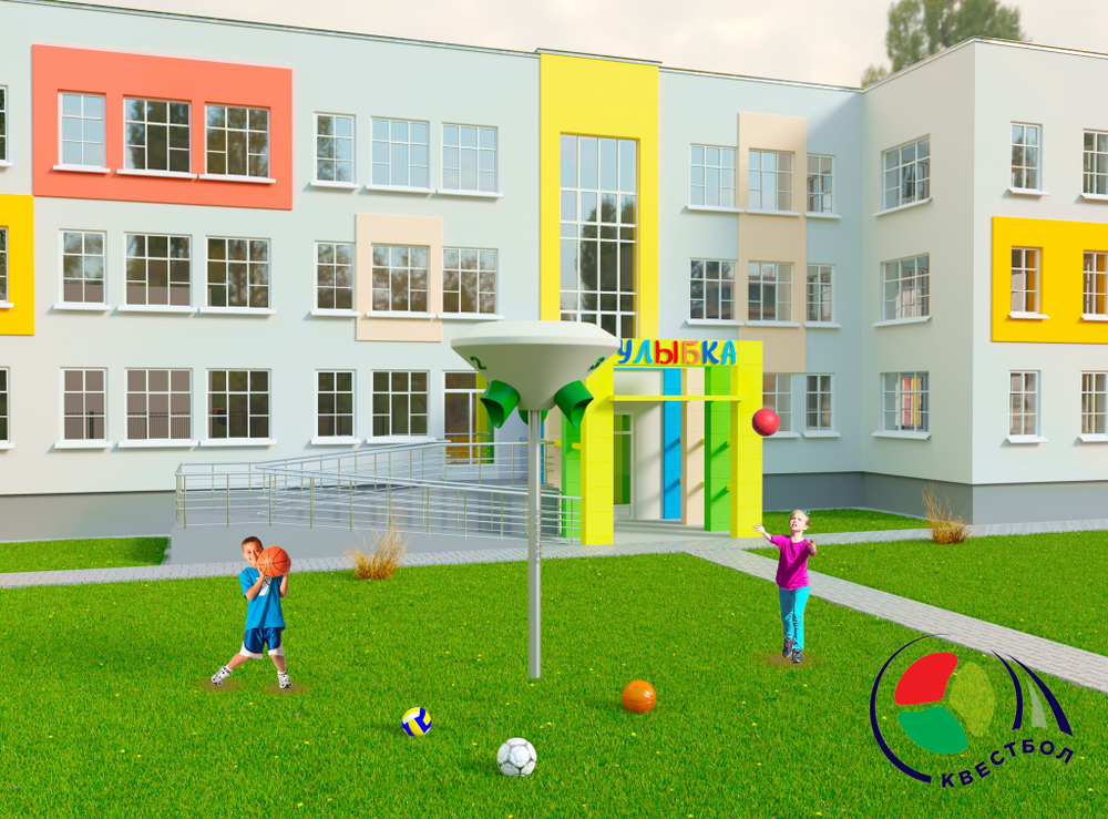 Модуль спортивный Квестбол Космическая тарелка