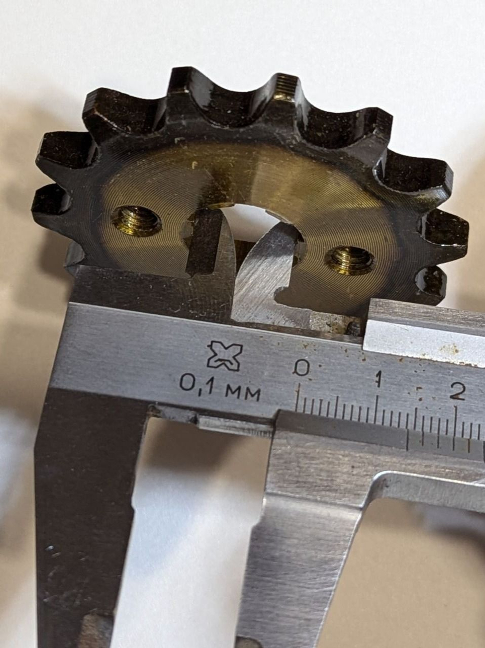 Звезда ведущая передняя для мотоцикла, питбайка, мопеда (420-14) вал 17мм