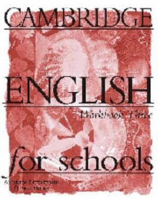 Cambridge English for Schools 3 Workbook