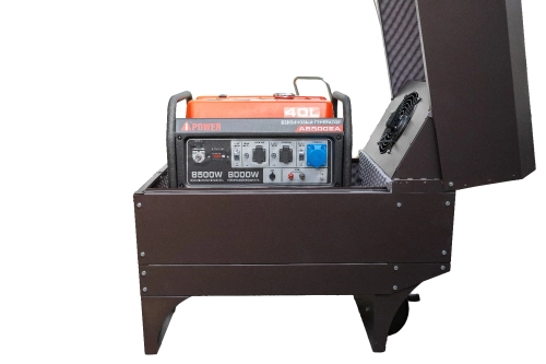 Шумопонижающий кожух для электрогенератора до 9 кВт