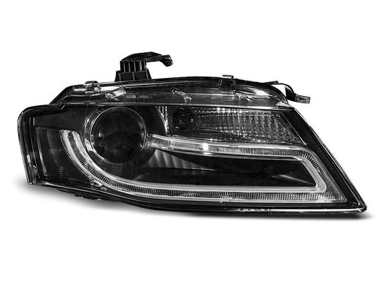 Передние фары tru drl black hid xenon для Audi A4 B8