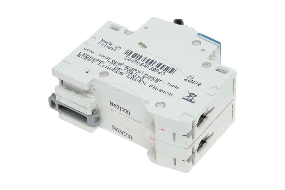 Автоматический выключатель B63A 2П 6000 Tx3 Legrand