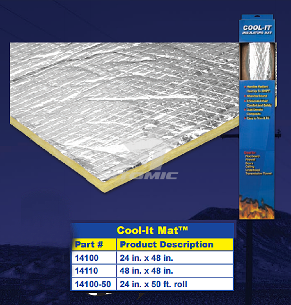 Термо-звукоизоляционная ткань THERMO-TEC 48" x 48" (122 см x 122 см)