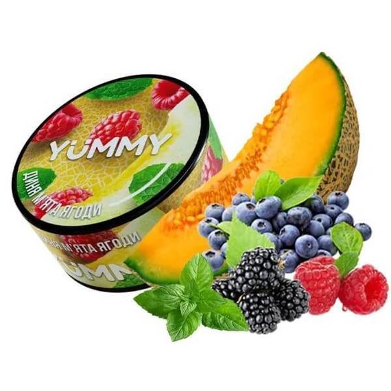 Yummy - Melon Mint Berries (Дыня,Мята,Ягоды) 100 г
