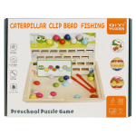 Развивающая игрушка деревянная Шарики + рыбалка, коробка C-41669