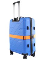 Чемодан 463 / С ремнем / Полипропилен