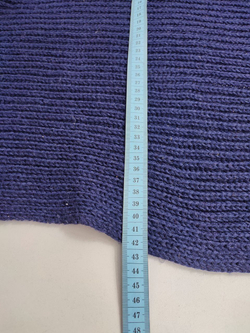 Шарф темно-синий