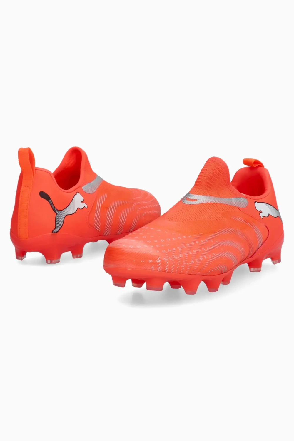 Бутсы Puma Future 9 Match LL FG/AG Junior - красный