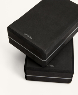 OYSHO Набор блоков для йоги, антрацитово-серый