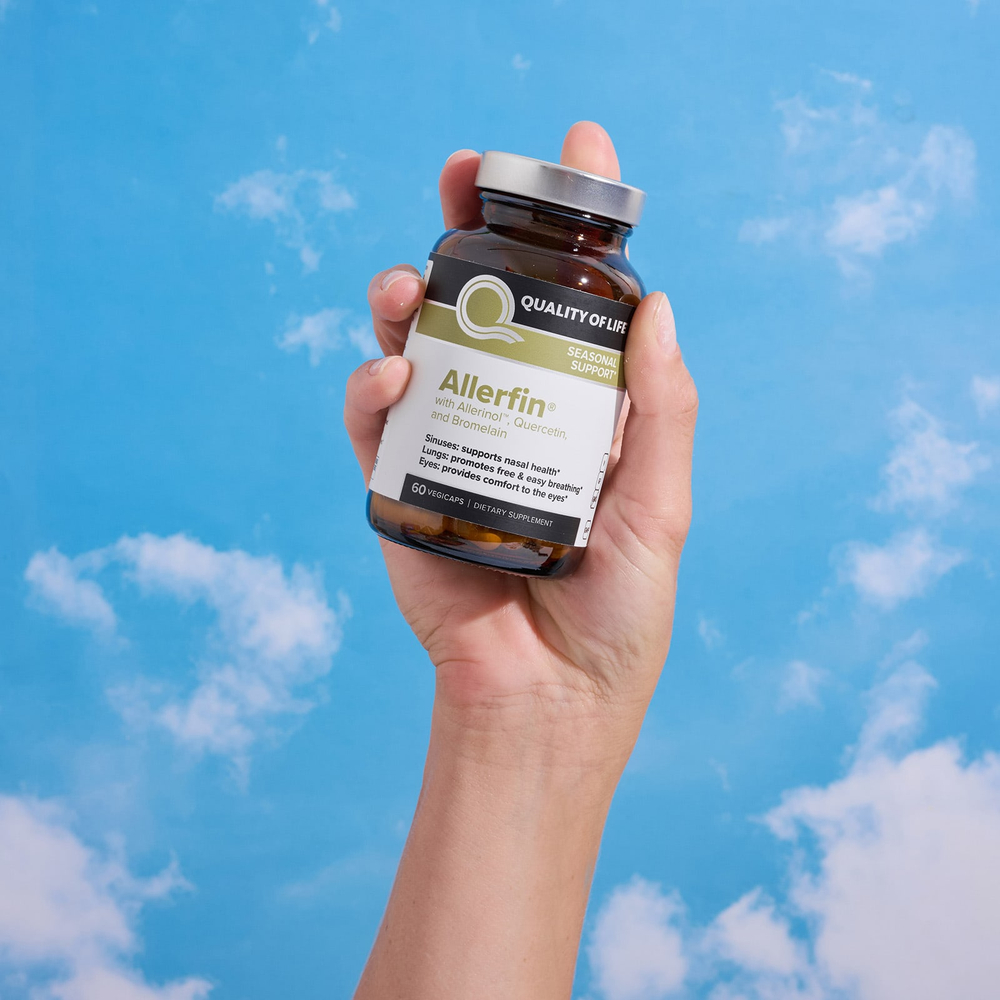 Quality of Life, Allerfin®, 60 растительных капсул
