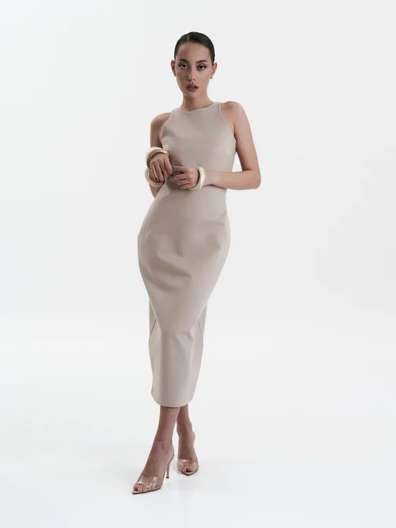 Платье трикотажное Lady