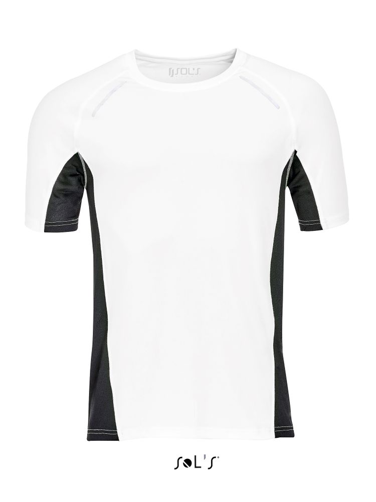Футболка SPORTY, мужская, полиэстер 140. Синий  S