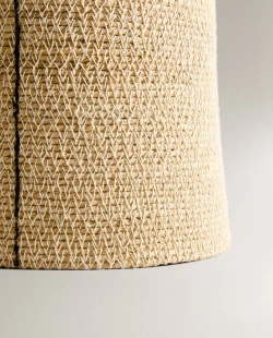 ZARA HOME ВЫСОКАЯ ВАЗА, ЭКРЮ/ЧЕРНЫЙ