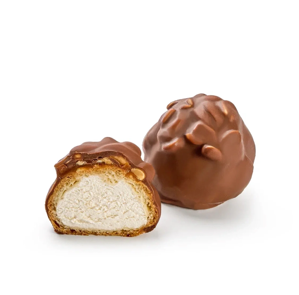 Пирожное "Профитроль Сникерс" 16шт/45гр