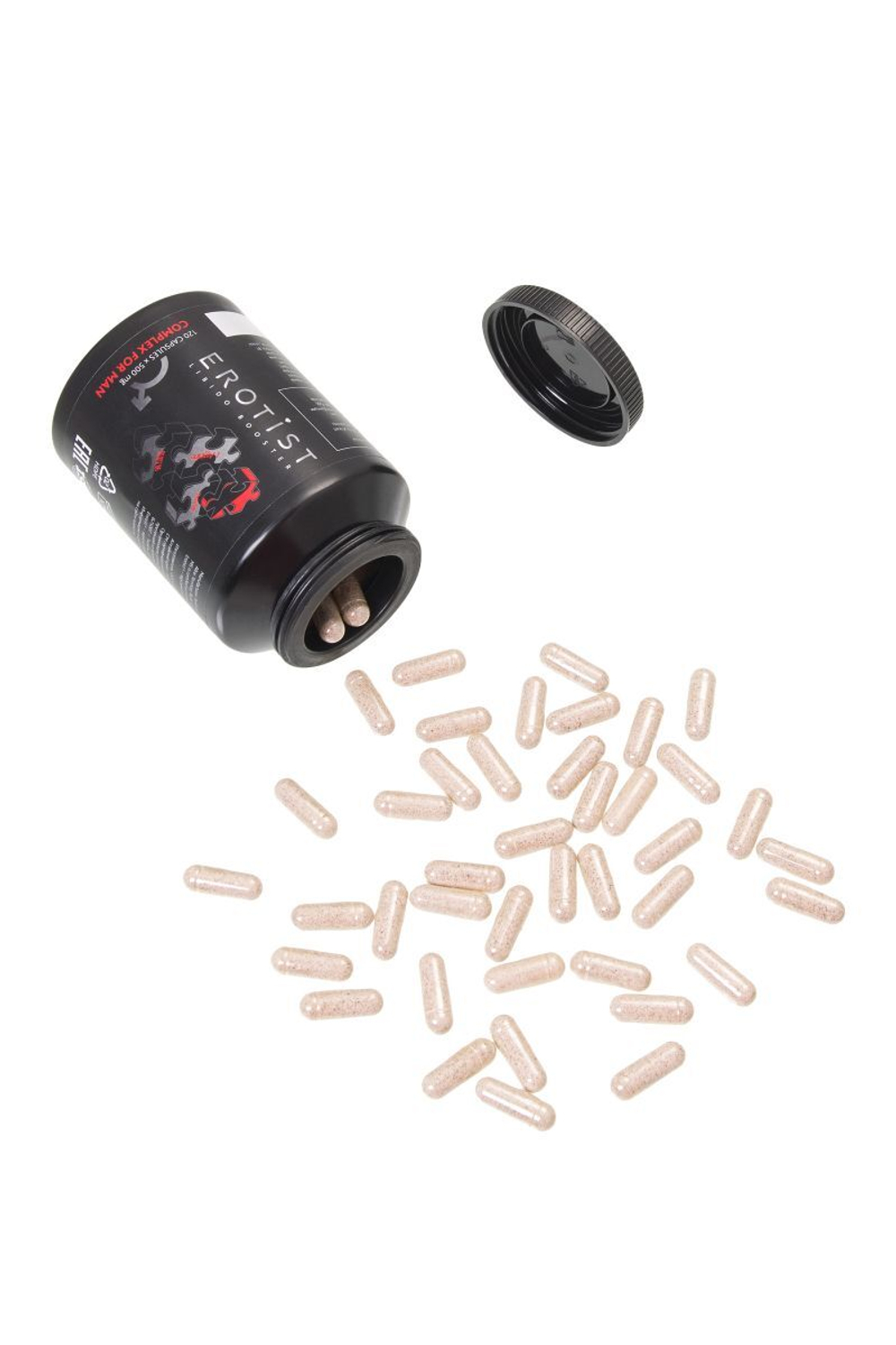 Капсулы для улучшения эректильной функции Erotist COMPLEX FOR MAN - 120 капсул (500 мг.) (Цвет: не задано)