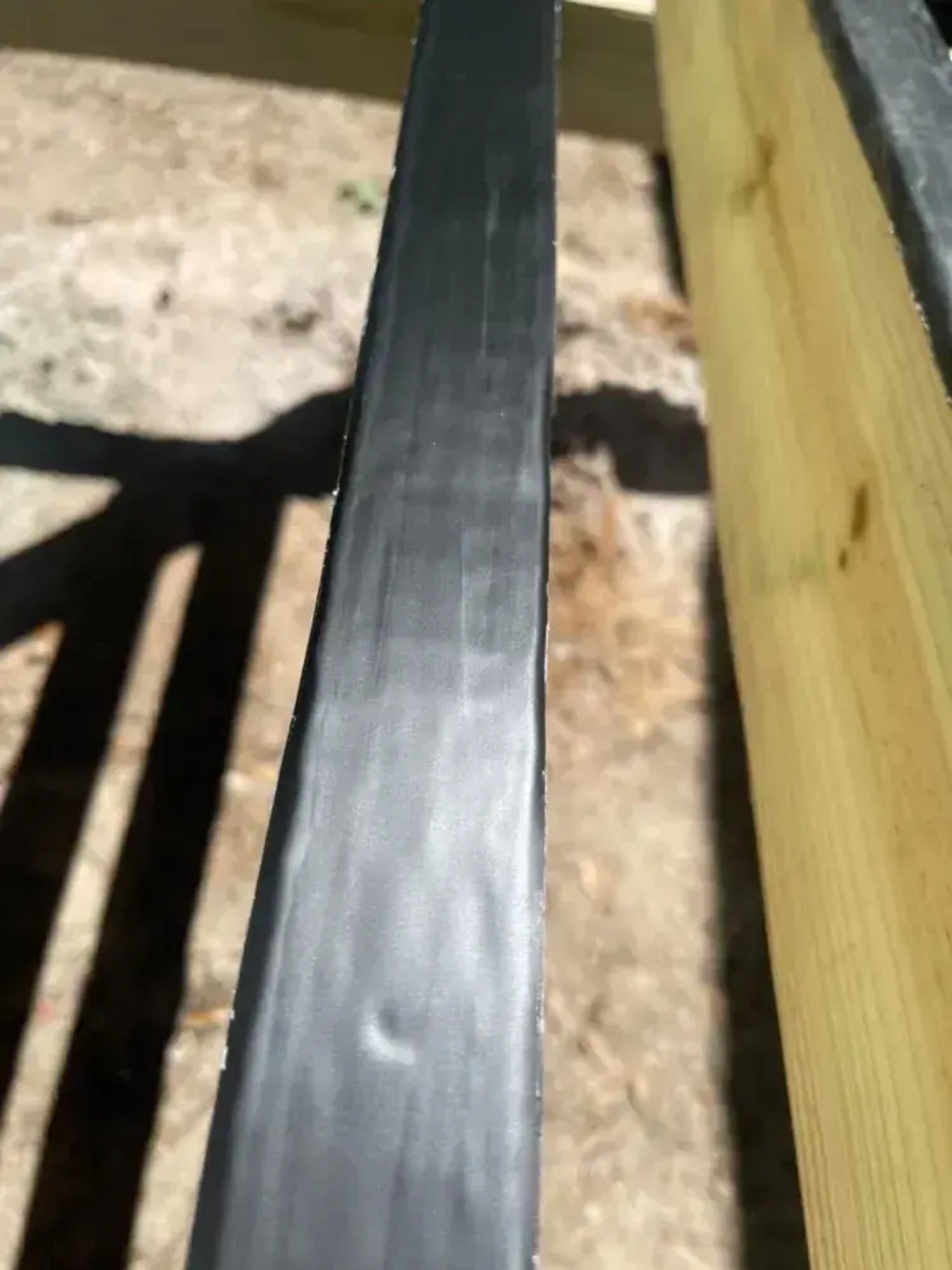 Бутиловая лента для защиты лаг, 15м*50мм / для герметизации деревянных перекрытий, балок, кровли беседки и террас