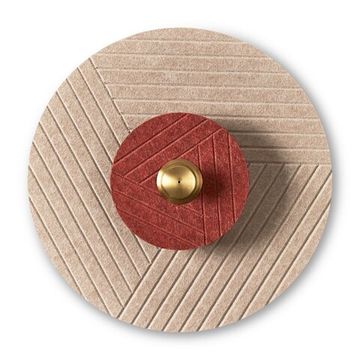 Бра 5W 3000K FR5494WL-L4TR черный/красный Acoustic Freya