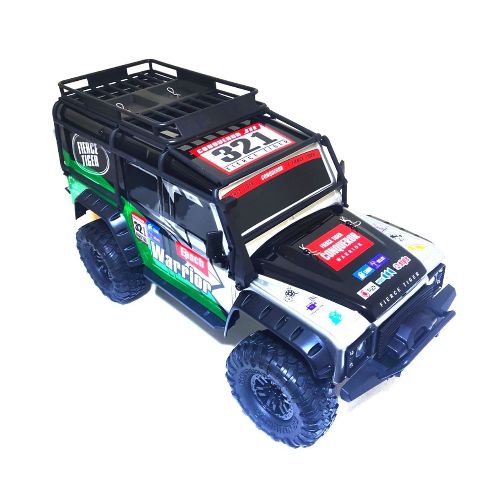 Радиоуправляемый краулер HB Fierce Tiger (47 см, 4WD, 1:10) - HB-ZP1006 серый