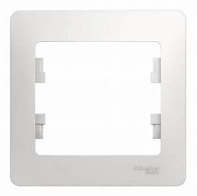 Рамка 1-местная Schneider Electric GLOSSA GSL00010 белый